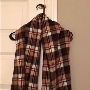 plaid blanket scarf